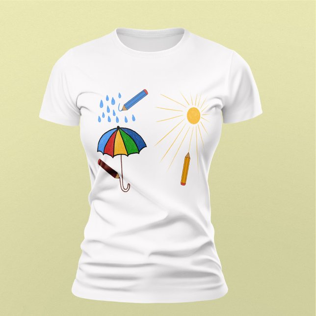 Komm, Regen oder Shine T-Shirt (Von Creator hochgeladen)