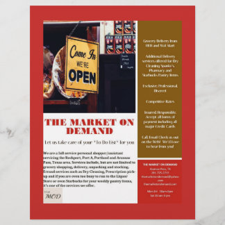 Komm rein, wir sind offen flyer