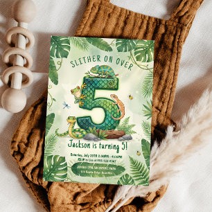 Komm rüber zur 5. Geburtstagsfeier von Jungle Liza Einladung