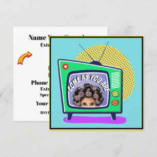 KOMM SO WIE DU BIST  EINLADUNG