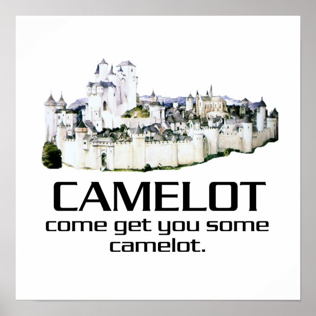 Komm und hol dir ein Camelot Poster (Vorne)