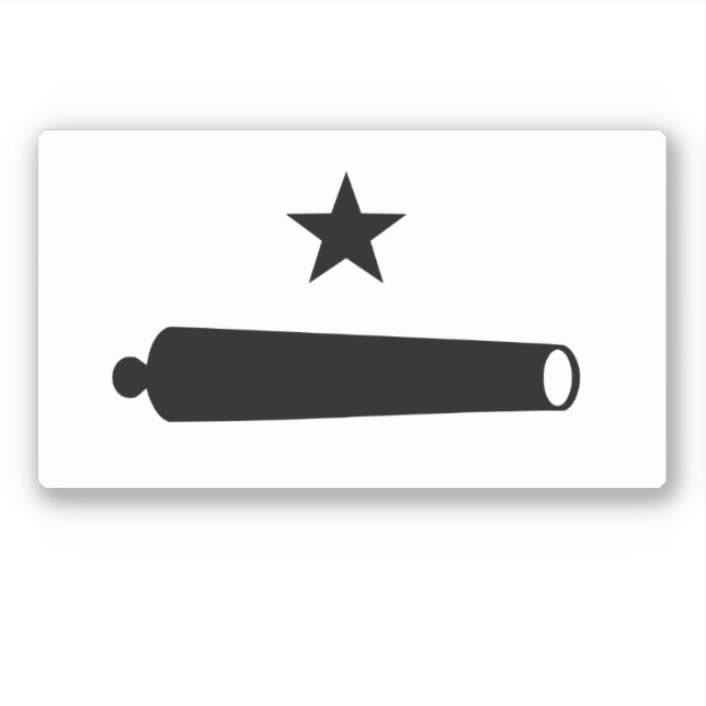 Komm und nimm das Logo (TX) Aufkleber (Vorderseite)