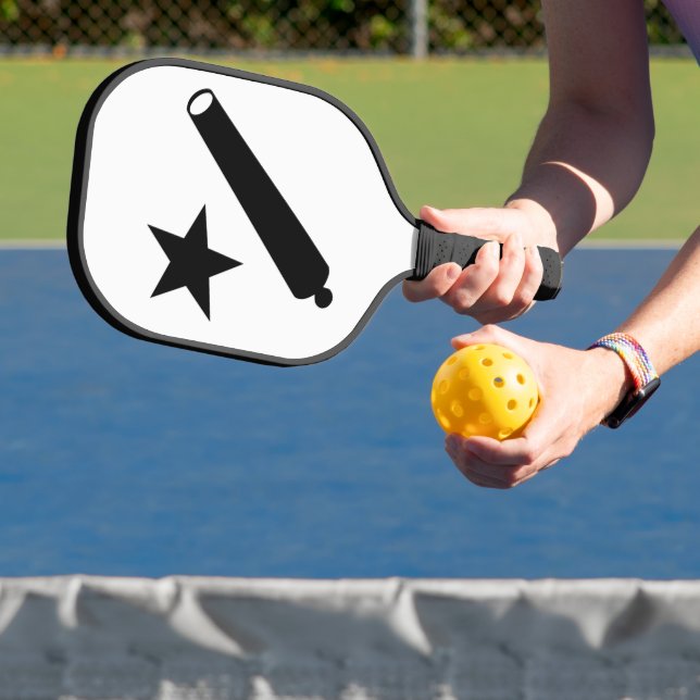 Komm und nimm das Logo (TX) Pickleball Schläger (InSitu)