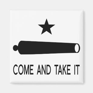 Komm und nimm die Flagge ~ Texas Magnet