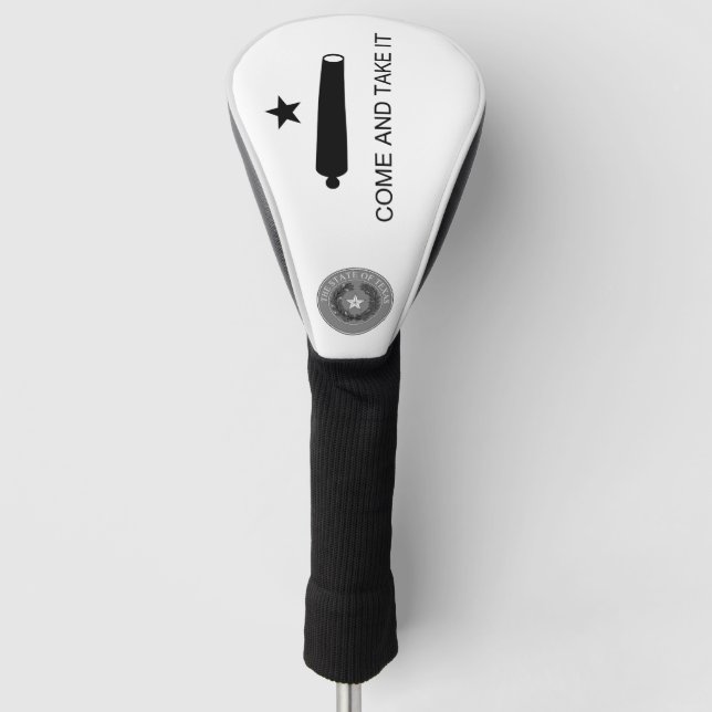Komm und nimm es Flag (TX) Golf Headcover (Vorderseite)