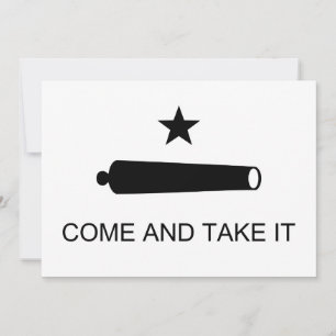 Komm und nimm es mit der texanischen Flagge, Schla