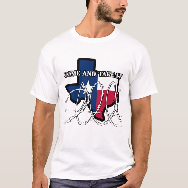 Komm und nimm es! T-Shirt (Vorderseite)