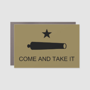 Komm und nimm es! Texas Staat Schlachtflagge Auto Magnet