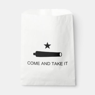 Komm und nimm es! Texas Staat Schlachtflagge Geschenktütchen