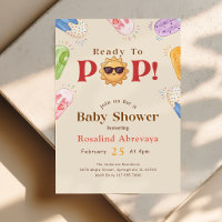 Komm vorbei Sommer Lutscher Baby Shower