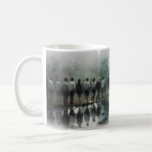 Komm, wie du bist Misty Reflection Art Becher Kaffeetasse