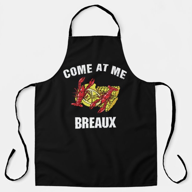 Komm zu mir Breaux T - Shirt Schürze (Vorderseite)