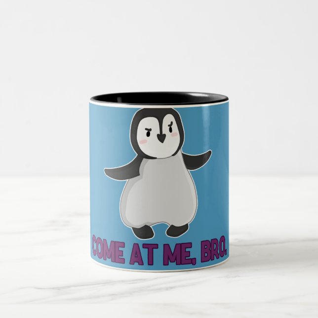 Komm zu mir, Bro Pinguin Tasse (Mittel)