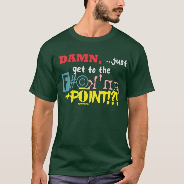 KOMM ZUM PUNKT Dark T-Shirts (Vorderseite)