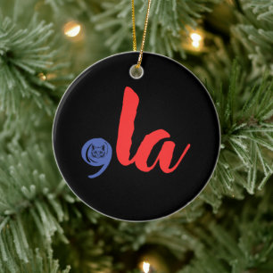 Komma La 2024 Für Präsident Wahl 2024 Lustig  Keramik Ornament