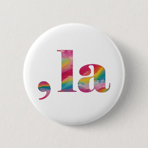 Komma la, Kamala Harris. Button