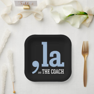 Komma La Kamala Harris Tim Walz Coach 2024  Pappteller