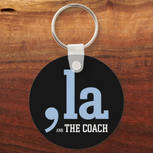 Komma La Kamala Harris Tim Walz Coach 2024  Schlüsselanhänger