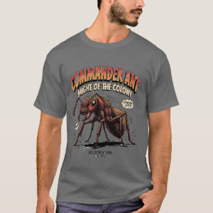 Kommandant Ameise Stärke der Kolonie Grafik T-Shirt