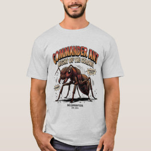 Kommandant Ameise Stärke der Kolonie Grafik T-Shirt