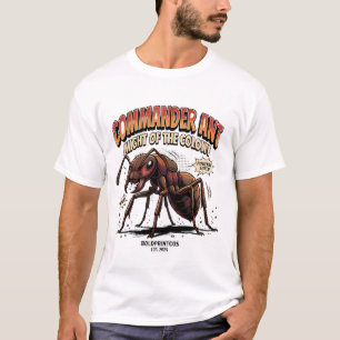 Kommandant Ameise Stärke der Kolonie Grafik T-Shirt