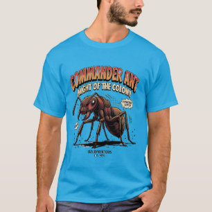 Kommandant Ameise Stärke der Kolonie Grafik T-Shirt