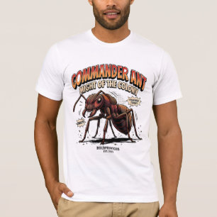 Kommandant Ameise Stärke der Kolonie Grafik T-Shirt