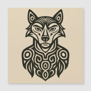 Kommandant Furry Magnetkarte