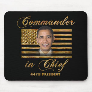 Kommandant - herein - Leiter, Barack Obama Mousepad
