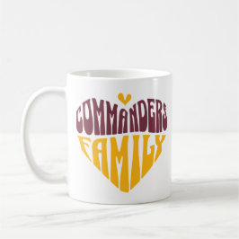 Kommandeure Familie Fan Geschenk Kaffeetasse