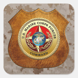Kommando der US-Marine Corps Forces (MARFORCOM) [3 Quadratischer Aufkleber