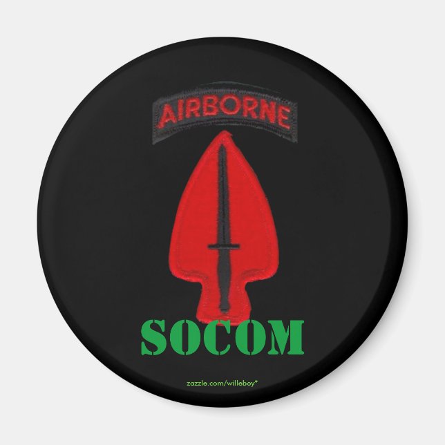 Kommando socom socom soc patch Magnet (Vorne)
