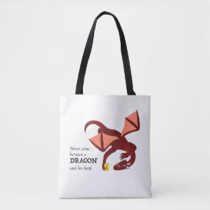 Komme nie zwischen einen Drachen und sein Buch