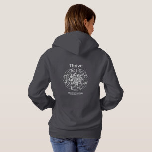 Kommen Beschwörungsformel-Mandala-SweatshirtHoodie Hoodie