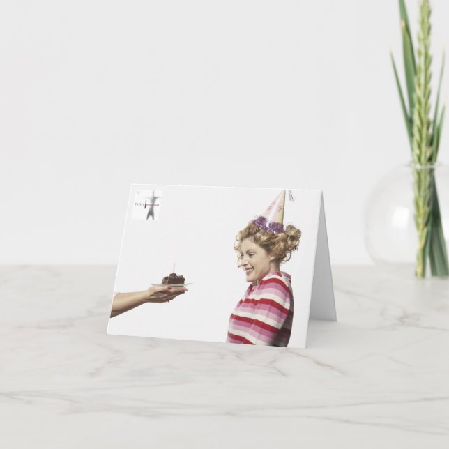 Kommen Geburtstags-Karte vorwärts Karte (Vorderseite)