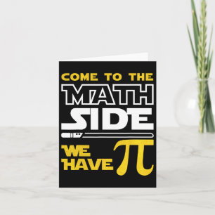 Kommen Sie auf die Mathematik Seite, wir haben Pi- Karte