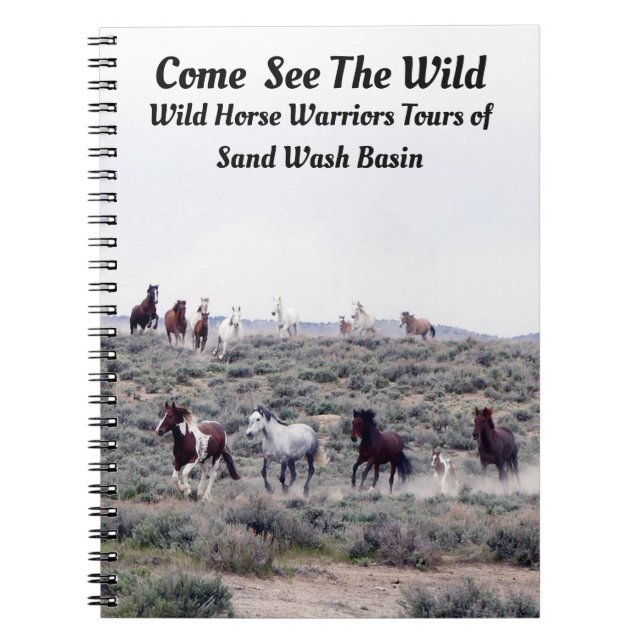 Kommen Sie auf die Wildnis Notizblock (Vorderseite)