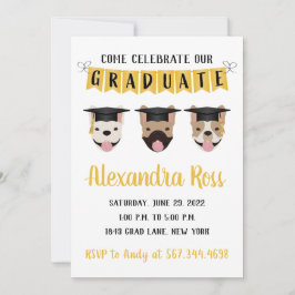 Kommen Sie feiern unsere französischen Bulldogs Einladung