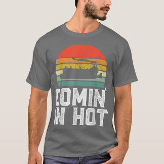 Kommen Sie in den heißen sonnigen Pontoon Captain T-Shirt
