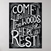 Kommen Sie in den Wald, denn hier ist Erholung - J