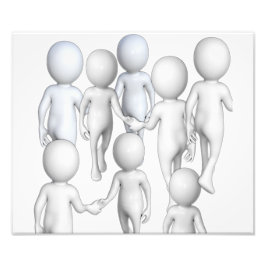 Kommen Sie mit mir spazieren Fotodruck