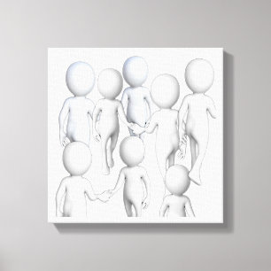 Kommen Sie mit mir spazieren Leinwanddruck