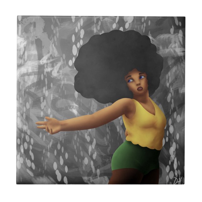 kommen Sie mit mir weg Fliese (Vorderseite)