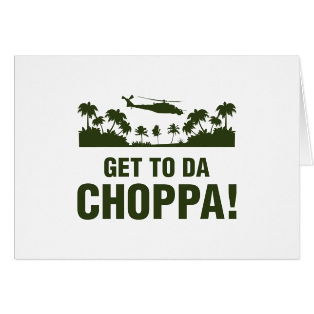 Kommen Sie nach DA Choppa (Vorderseite (Horizontal))