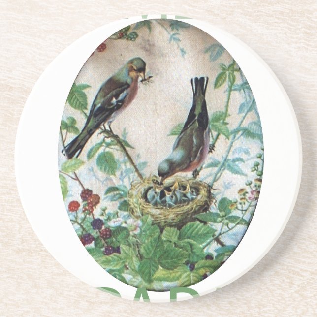 Kommen Sie nach Papa Untersetzer (Vorne)