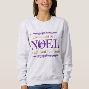 Kommen Sie sehen, welcher Gott Sweatshirt