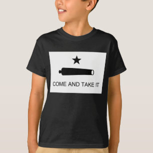 Kommen Sie und nehmen Sie es Texas Flag Schlacht v T-Shirt