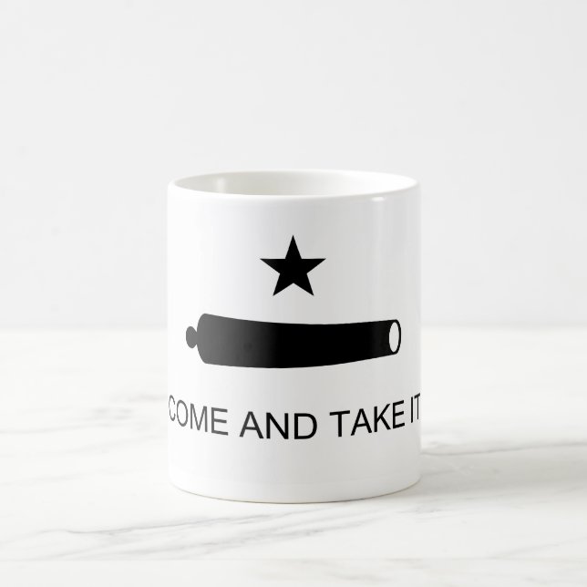 Kommen Sie und nehmen Sie es Texas Flag Schlacht v Tasse (Mittel)
