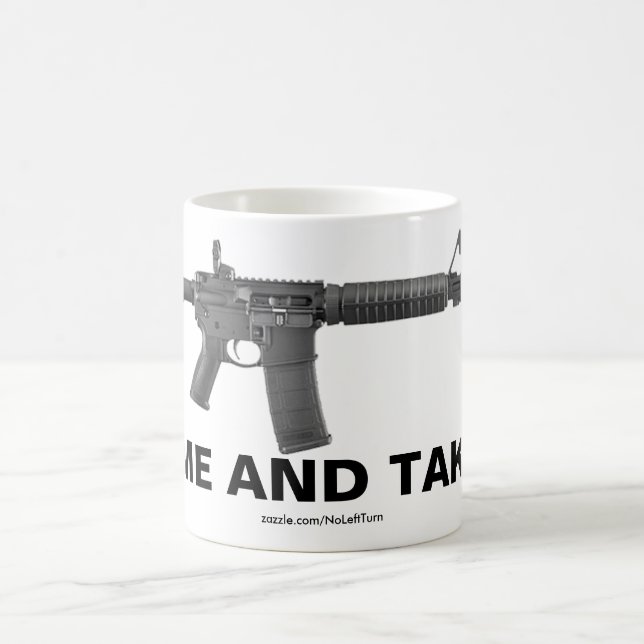 Kommen Sie und nehmen Sie Kaffee Tasse (Mittel)