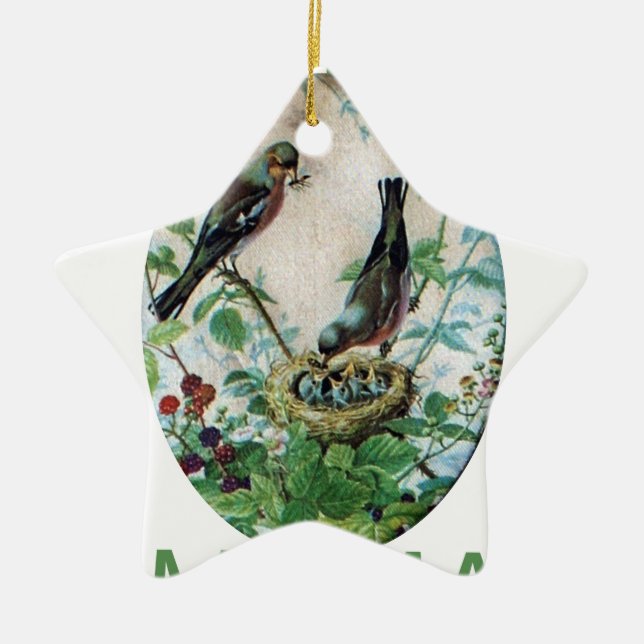 Kommen Sie zu Mama.png Keramik Ornament (Vorne)